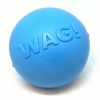 Wag Ball Rubber Dog Chew Toy for Heavy Chewers | Floating Fetch Toy | USA Made