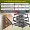 L-type mesh pet bed with ventilation and heat dissipation, stable and durable structure, suitable for small and medium-sized cats and dogs