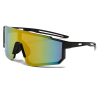 Sports Wrap Around Cycling Sunglasses Men Women UV400 Protection Polarized Mirror Lens Windproof Bike Driving Running Outdoor Sports Shield Visor Sung