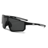 Sports Wrap Around Cycling Sunglasses Men Women UV400 Protection Polarized Mirror Lens Windproof Bike Driving Running Outdoor Sports Shield Visor Sung
