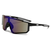Sports Wrap Around Cycling Sunglasses Men Women UV400 Protection Polarized Mirror Lens Windproof Bike Driving Running Outdoor Sports Shield Visor Sung