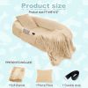 Human Dog Bed, Large Size Fits You and Pets, Washable Faux Fur Dog Bed for People Doze Off, Napping Orthopedic Dog Bed, Present Plump Pillow, Blanket