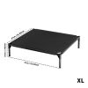 Breathable Raised Oxford Pet Bed Fits Small to Large Dogs